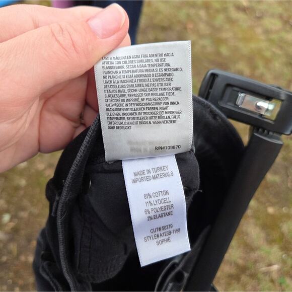 AGOLDE Sophie Mid Rise Skinny Ankle Jean Size 27 - Picture 6 of 7